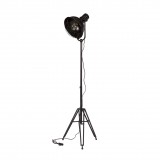 SPOTLIGHT FLOOR LAMP METAL BLACK    - FLOOR LAMPS